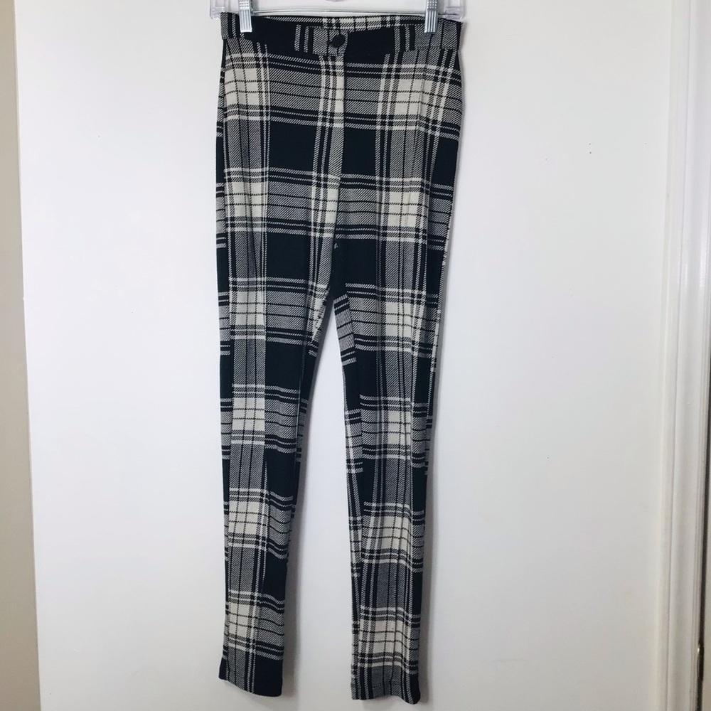 Free people stretch pants 0 women black white